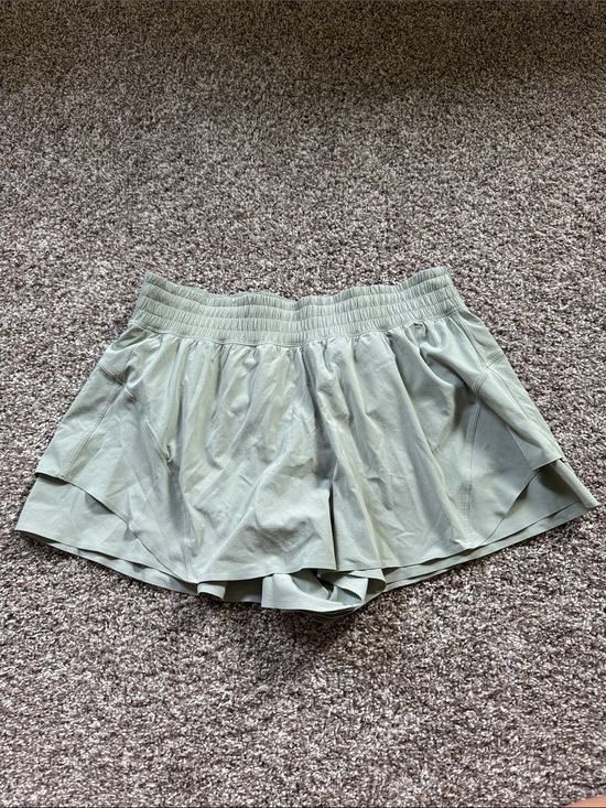 lululemon athletica Pants - Women's Lululemon AthleticShorts in Sage Green